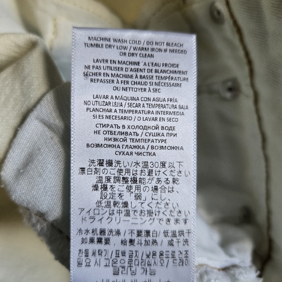 RE/Done 70s Stove Pipe Vintage Sunfaded Button Fly High Rise Jeans Size 31 NWT - Picture 10 of 13